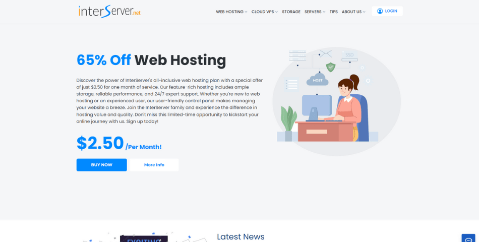 InterServer Web Hosting