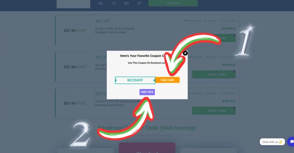 Click On Claim Deal Button