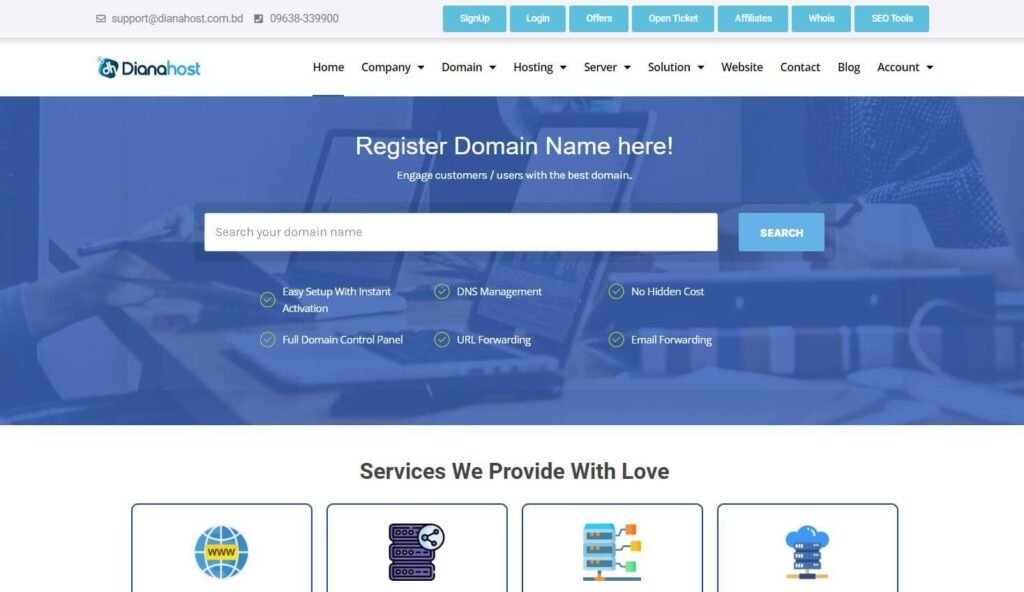 10 Best Hosting Provider In Bangladesh (August 2025) Diana Host