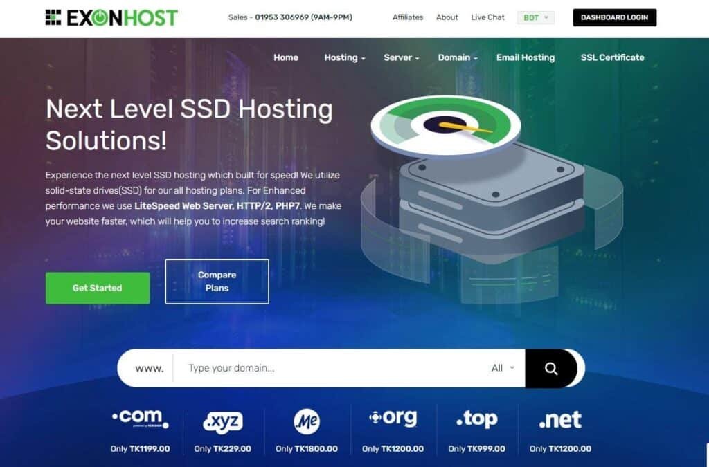 10 Best Hosting Provider In Bangladesh (August 2025) Exonhost