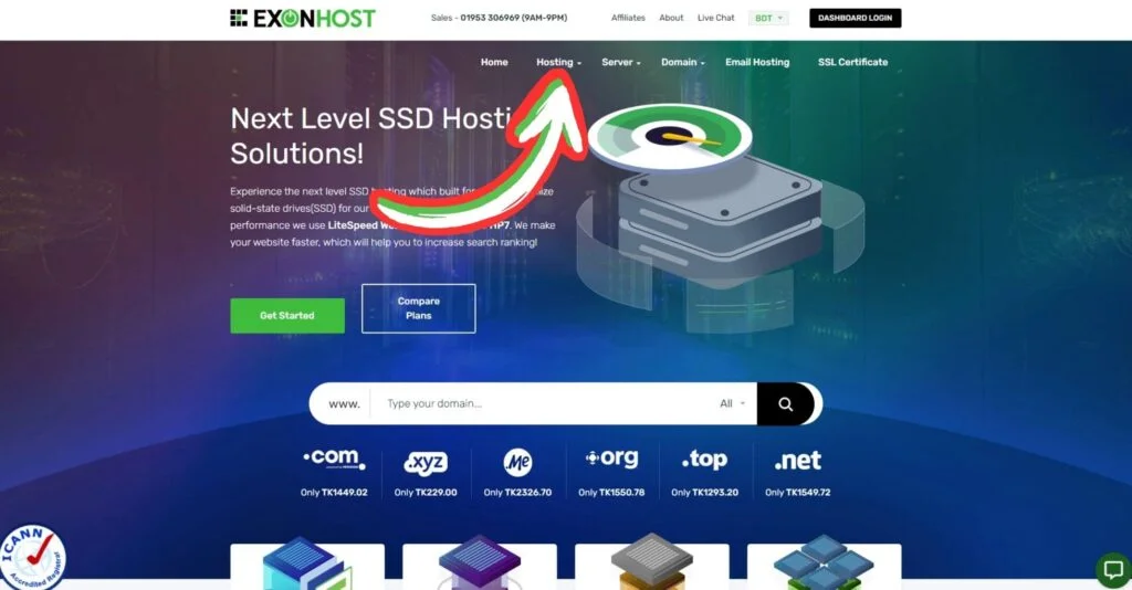 Get Your Web Hosting