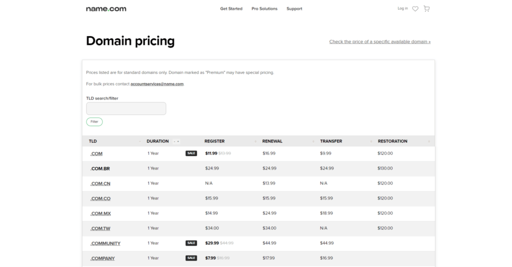 13 Cheapest Domain Renewal Companies (August 2025) Name.com