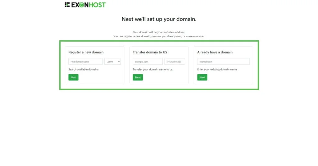 Set Up Your Domain Name