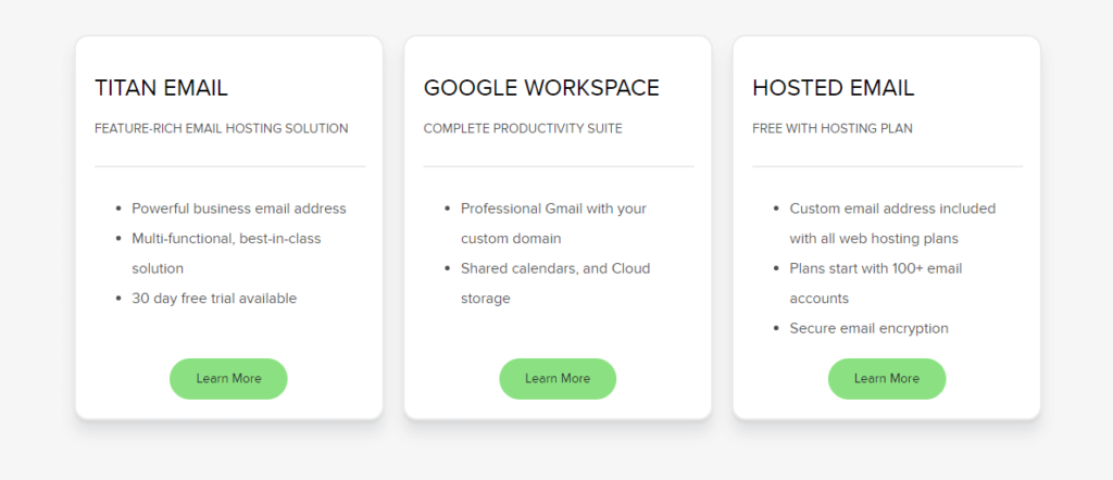 7 Most Used & Cheap Email Hosting (August 2025) Name.com