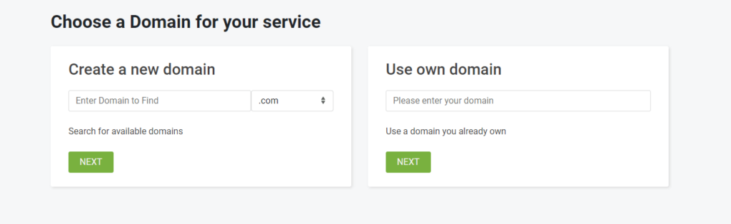 Scala Hosting Coupon Code Choose Domain Name