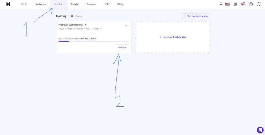 How to Change Server Location in Hostinger Click on Hostinger