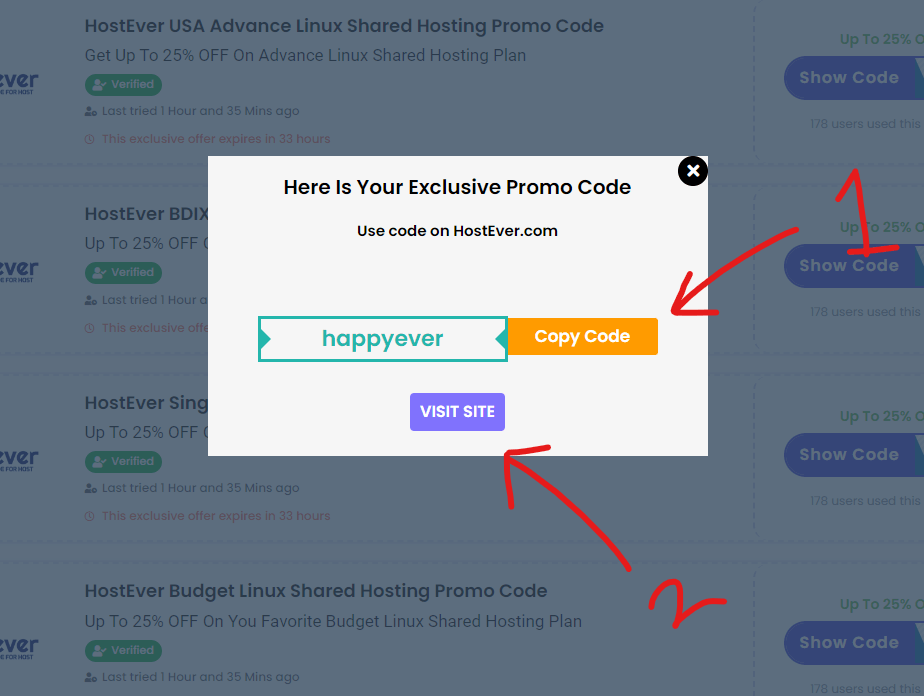 HostEver Promo Code Coupon Reveal