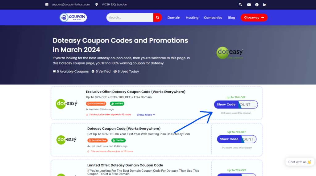 Doteasy Coupon Code Doteasy Coupon Code