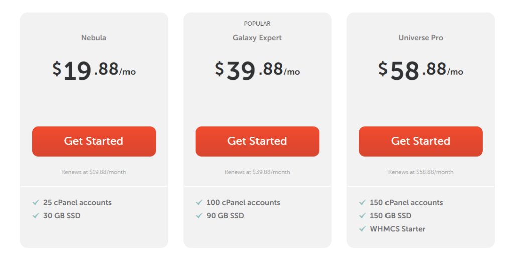 10 Best Reseller Hosting to Start Web Hosting Business Namecheap Reseller Hosting Pricing Plan