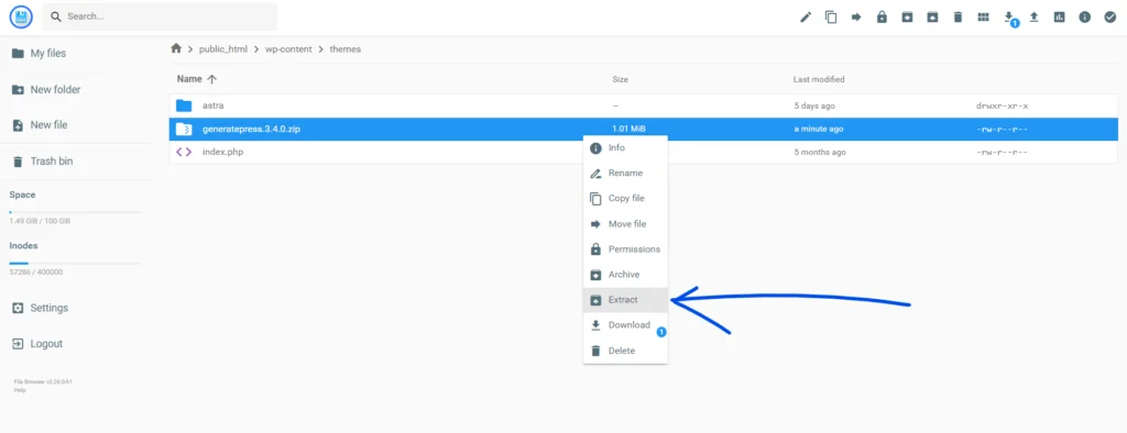 How To Install WordPress Theme In Hostinger Theme Extract