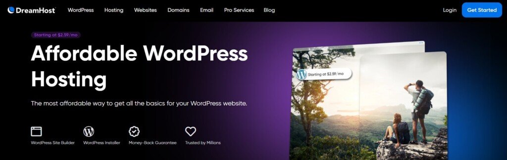 13 Fastest WordPress Hosting Providers (October 2025) Dreamhost WordPress hosting