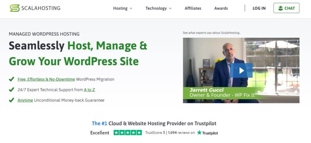 13 Fastest WordPress Hosting Providers (October 2025) Scala Hosting