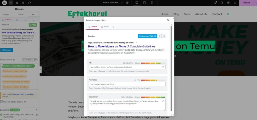 How to Rank Higher On Google Using RankMath SEO Plugin RankMath SEO Snippet