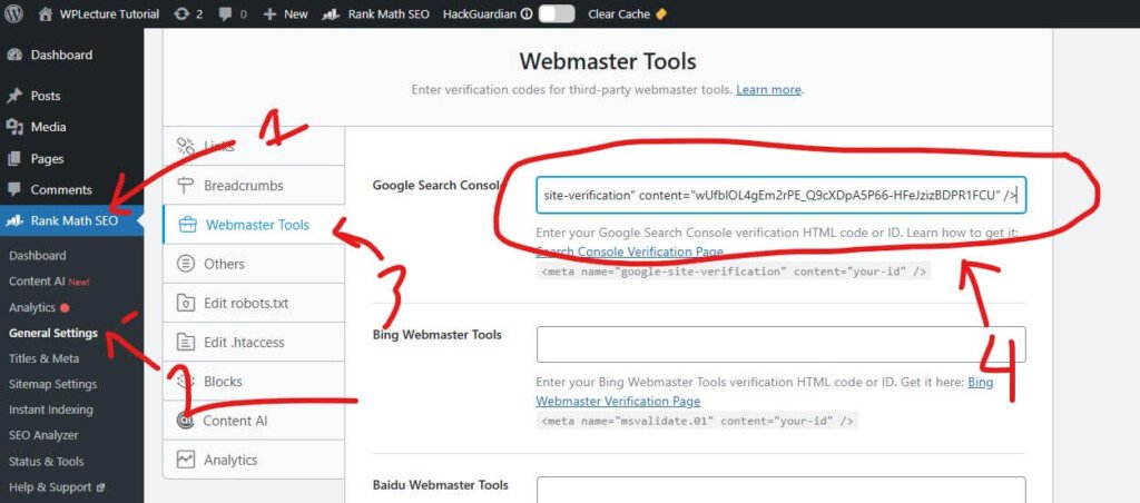 How to Rank Higher On Google Using RankMath SEO Plugin RankMath webmaster tool